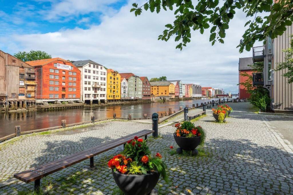 Apartamento Bakklandets Perle 3-Roms Trondheim Exterior foto