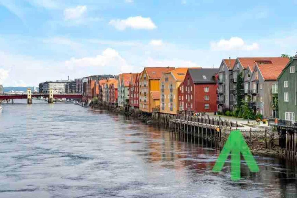Apartamento Bakklandets Perle 3-Roms Trondheim Exterior foto